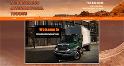 Desktop Screenshot of mccandlessintltrucks.com